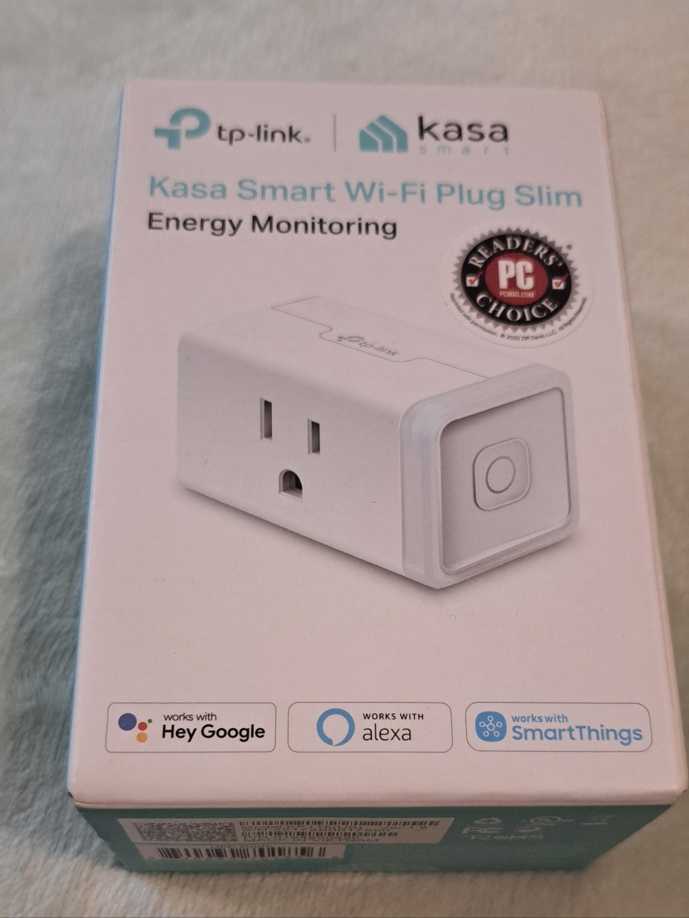 TP-Link Kasa Smart Wi-Fi Plug Slim with Energy Monitoring